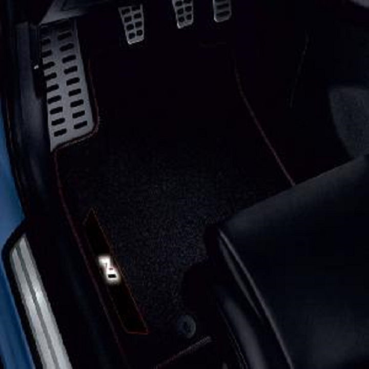 Hyundai i20N Fußmatten Velours beleuchtet