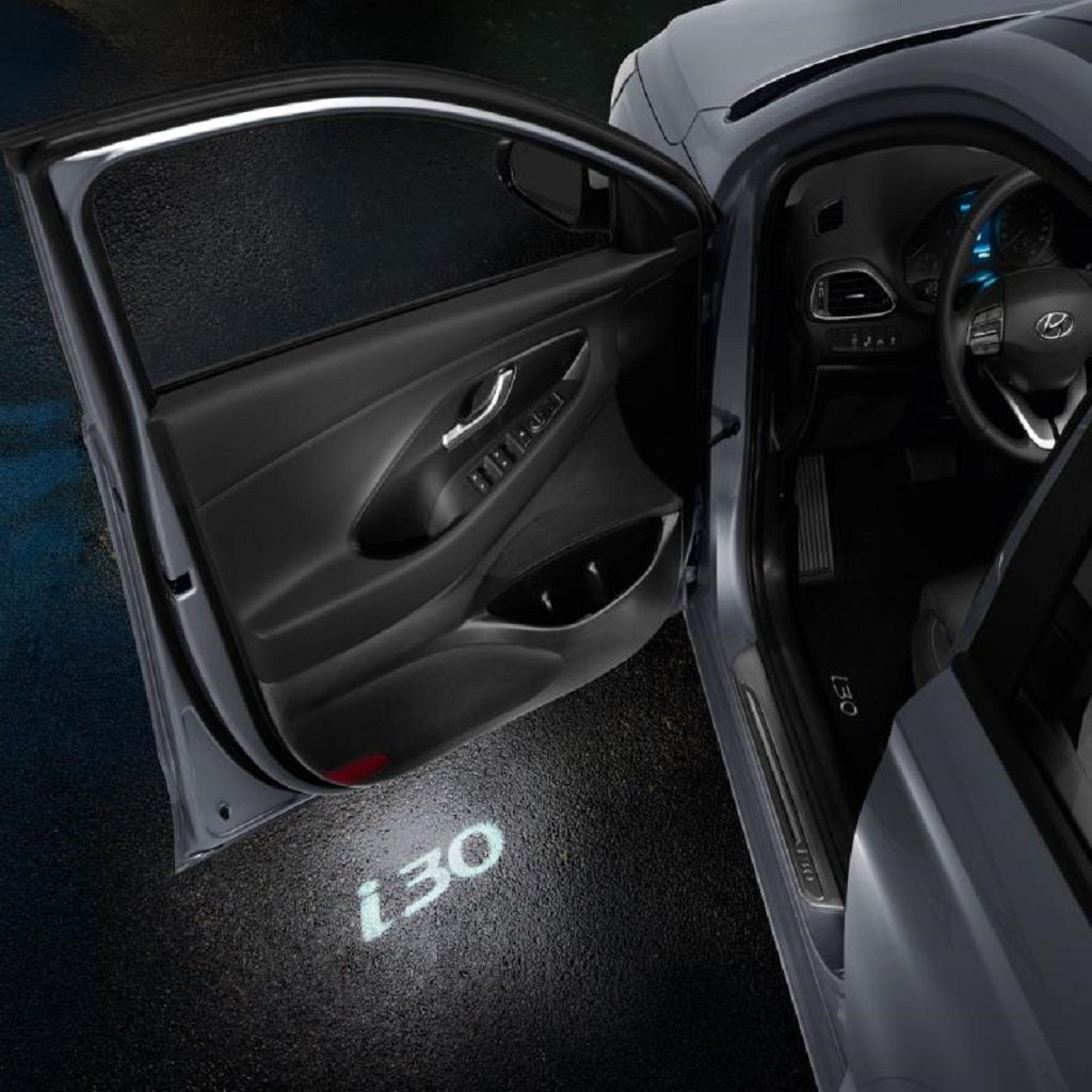 Hyundai i30 PD LED Türprojektoren mit i30 Logo
