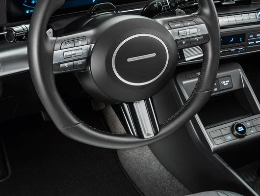 Hyundai KONA SX2 Lenkrad Inlay - Piano Black
