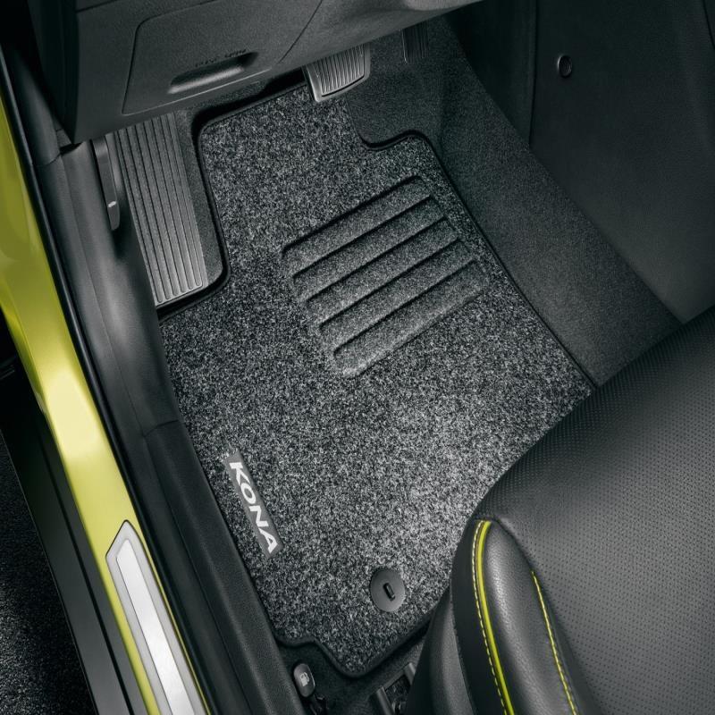Hyundai KONA OS Hybrid Fußmatten Textil (Bj. ab 11.2017-03.2023)