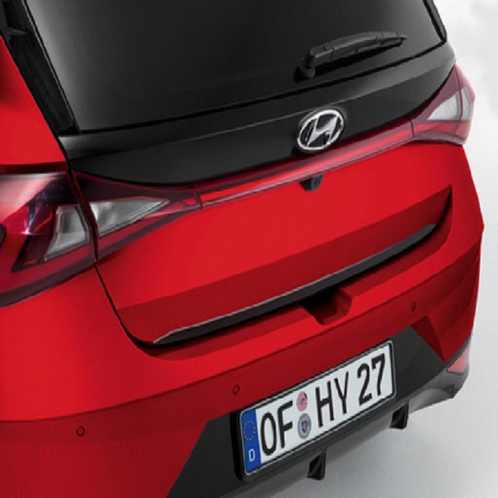 Hyundai i20 BC3, i20N  Heckzierleiste Tomato Red