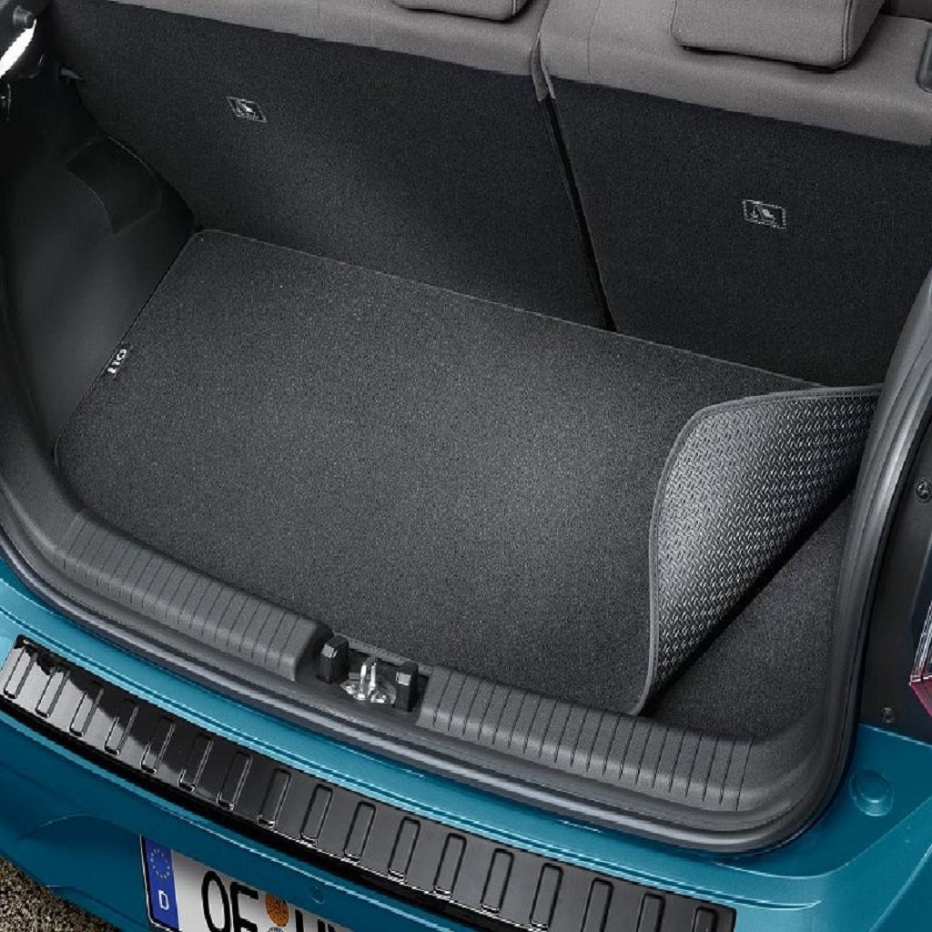 Hyundai i10 AC3 Kofferraummatte mit doppelten Ladeboden (Bj. ab 12.2019)