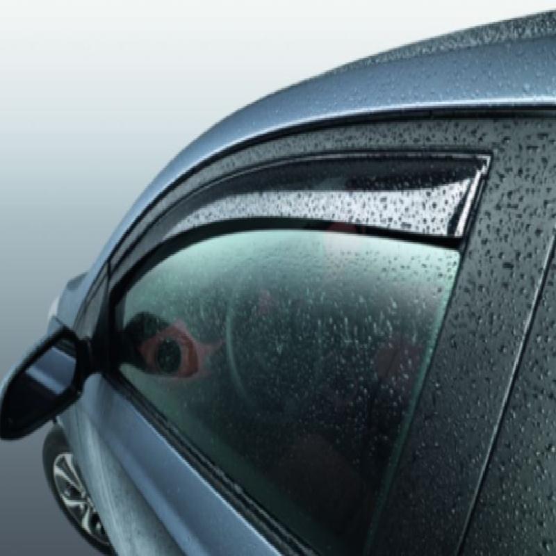 Hyundai INSTER Windabweiser vorne schwarz, grau