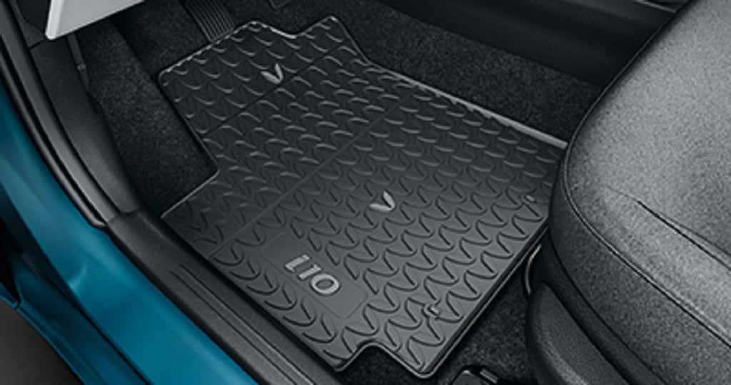 Hyundai i10 AC3 Gummi Fußmatten (ab Bj. 12.2019)