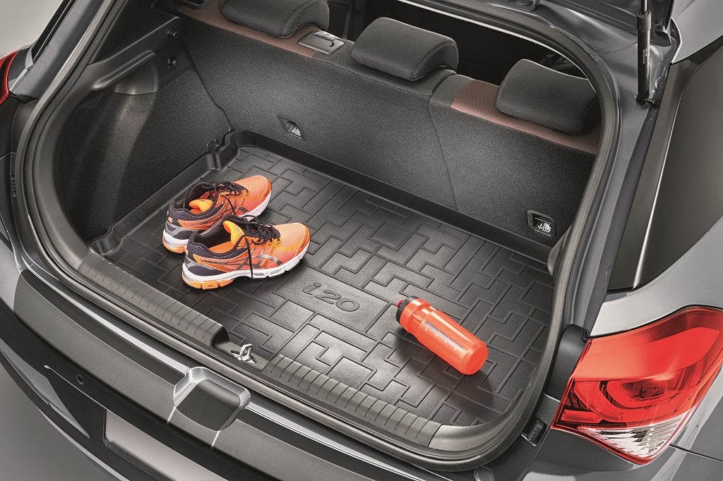 Hyundai i20 BC3 Kofferraum-Formschalenmatte, mit doppeltem Ladeboden
