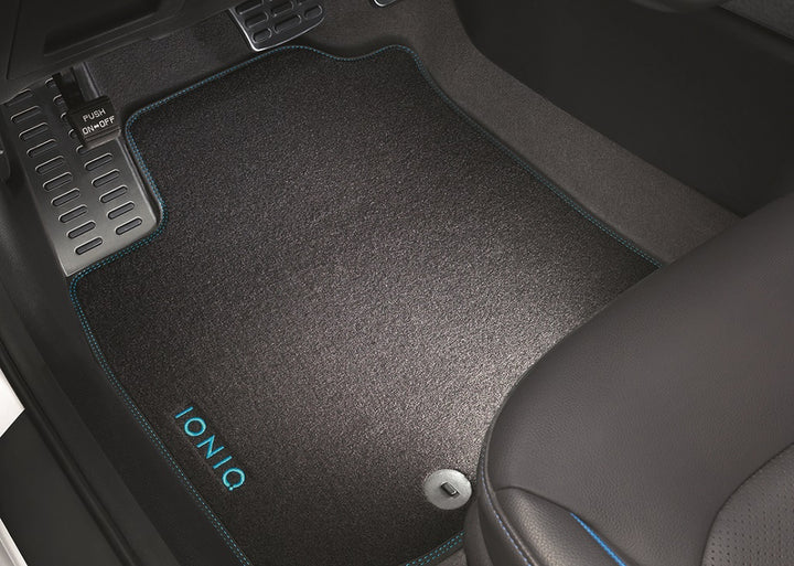 Hyundai IONIQ Elektro Fußmatten, Velours (vor Facelift bis 06.2019)