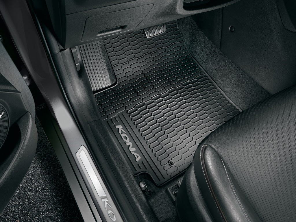 Hyundai KONA OS Fußmatten Gummi (ab Bj. 11.2017-03.2023)
