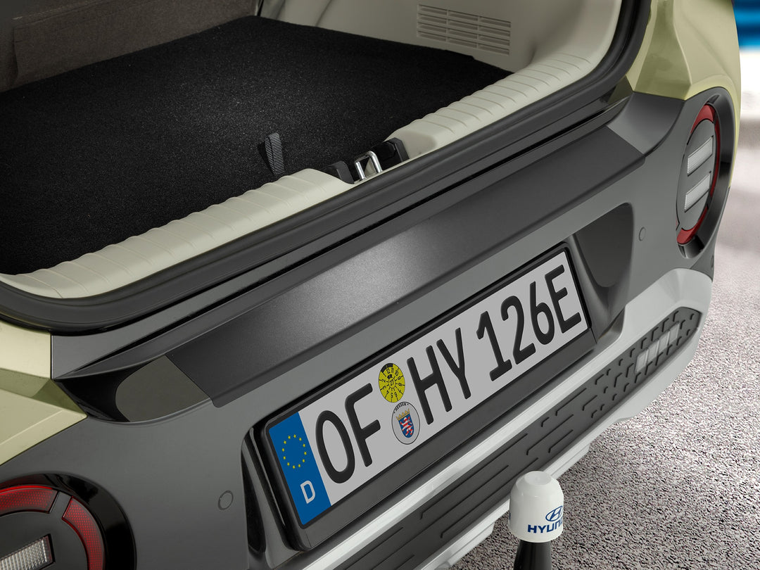 Hyundai INSTER Ladekantenschutzfolie, schwarz