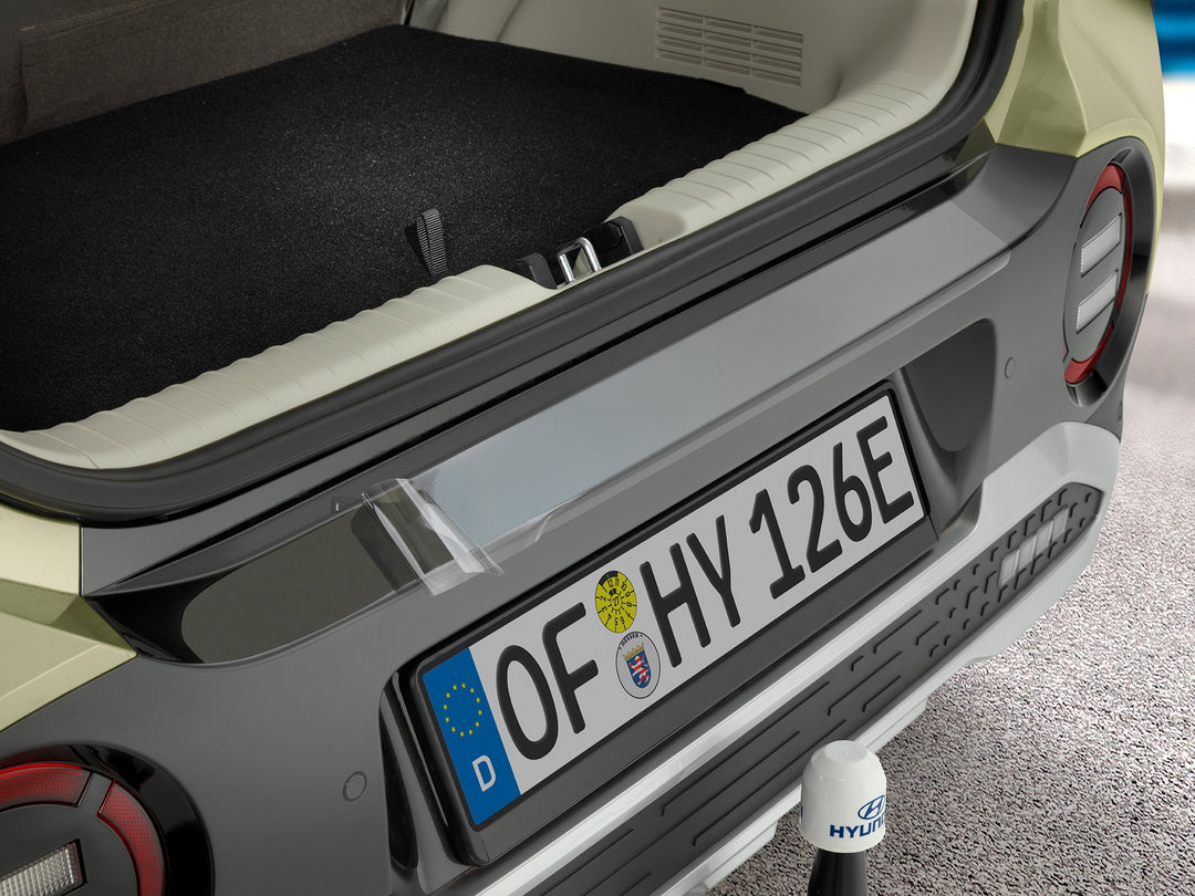 Hyundai INSTER Ladekantenschutzfolie, transparent