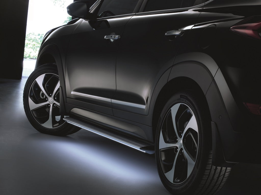 Hyundai SANTA FE TM FL Trittbretter, beleuchtet (bj. 09.2020 bis 03.2024)