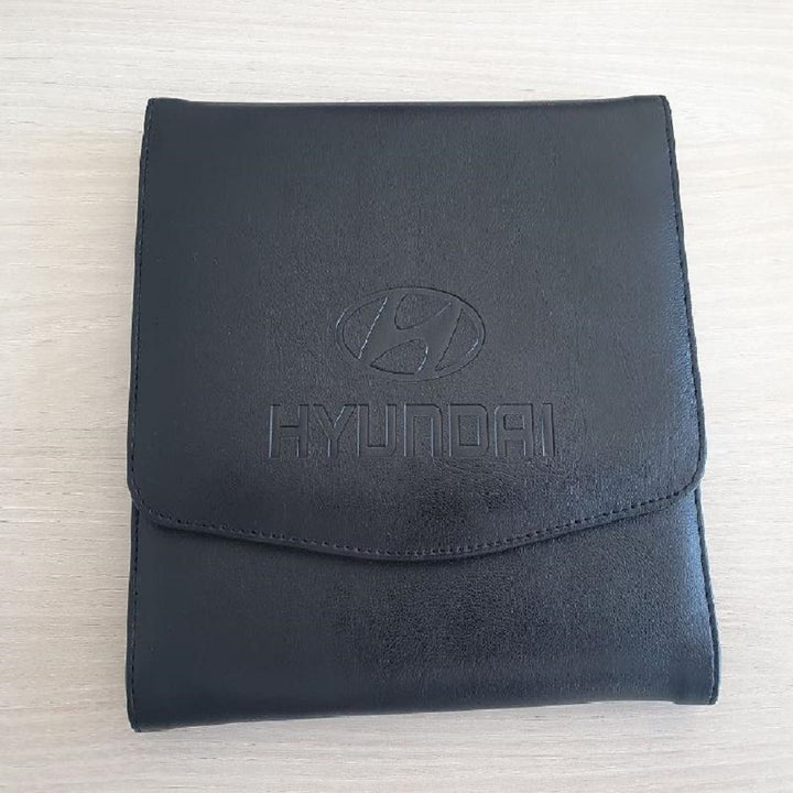 Hyundai Bordmappe für Fahrzeug, mit Hyundai Logo