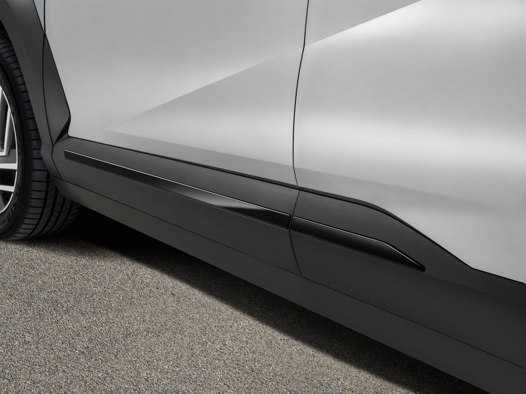 Hyundai KONA SX2 Seitenleisten Piano Black (ab Bj. 04.2023)