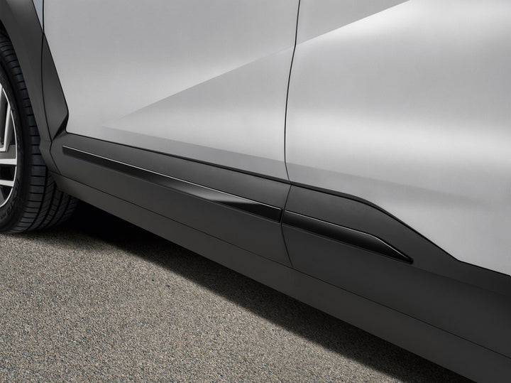 Hyundai KONA SX2 Seitenleisten Piano Black (ab Bj. 04.2023)
