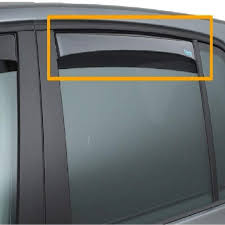 Hyundai KONA SX2 Windabweiser hinten schwarz, grau  (Bj. ab 04.2023)